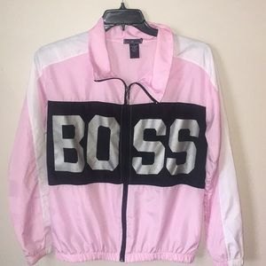 Boss windbreaker